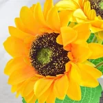 3 LED Night Light Rechargeable Sunflower Lights Interior Lighting Bedroom Bedside Desktop Decoration Table Lamp Night Lamps 5