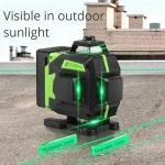 16 Lines Laser Level Green Line SelfLeveling 360 Horizontal And Vertical Professional Building Mini Laser Level 5