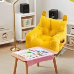 Soft Small Sofa Chair Comfortable Ergonomic Living Room Lazy Sofa With Storage Bag Children's Bear Sofa Chair For Boys And Girls 4