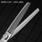 Free Shipping VP 5.5 6.0 Professional Barber Tools Hair Scissor 5