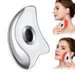 Electric Gua Sha Facial Scraper Board Microcurrent Neck Massager Face Lift Plate Vibration Facial Lifting Firming Skin Care Tool