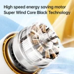 3600mAh Portable Turbo Small Air Cannon Handheld Fan 100 Wind Speeds Adjustable Electric Fan USB Charging Fan Outdoor Mini Fan 5