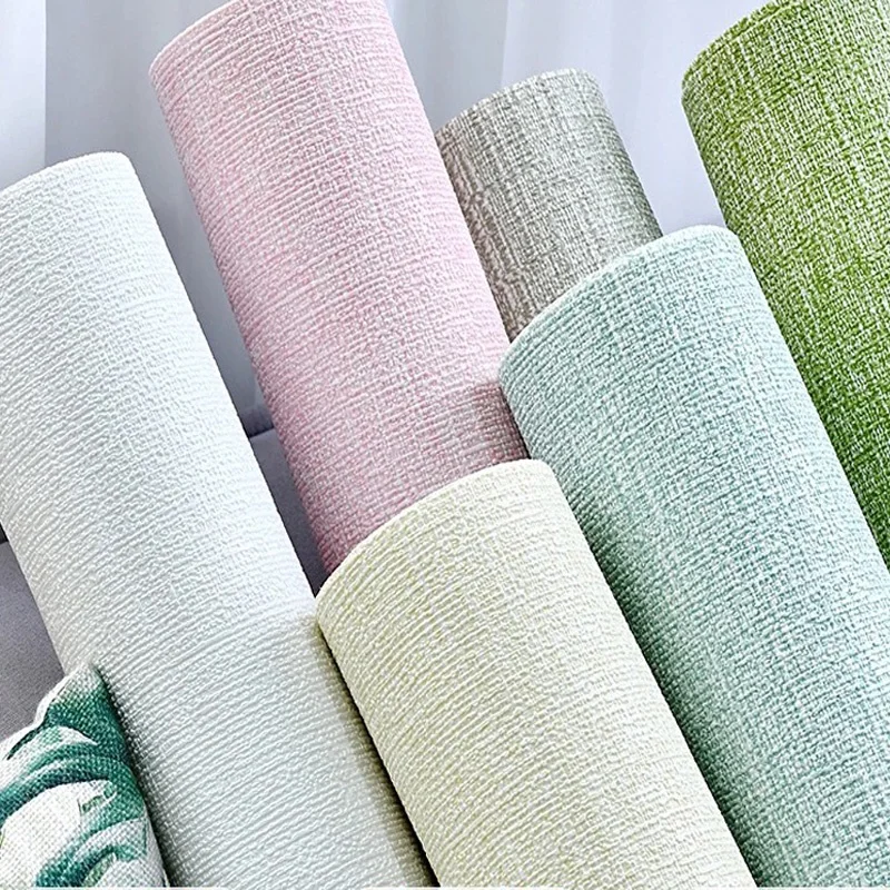 50cm solid linen foam 3D self-adhesive thickened wall sticker PVC waterproof background wall renovation wallpaper 50cm solid linen foam 3D self-adhesive thickened wall sticker PVC waterproof background wall renovation wallpaper