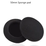 50mm Ear Pads for Logitech H330 H340  H111 H51 PX100 PX200 Earmuffs Sponge Cover USB PC Earphone Earpads Replacement Accessories 3