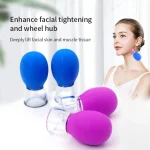 NEW Silicone Vacuum Cupping Jar Cellulite Massage For Face Acupuncture Hijama Suction Vacuum Tank Slimming Body Care Beauty Tool 4