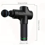 30 Level Massage Gun Fascia Deep Muscle Relax Body Neck Massager Electric Fitness Equipment Noise Reduction Male Female 5