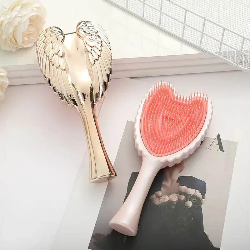 Professional Anti-Knot Comb Mini Angel Hair Smoothing Comb Anti-static Massage Scalp Comb Portable Salon Hairdressing Tool Professional Anti-Knot Comb Mini Angel Hair Smoothing Comb Anti-static Massage Scalp Comb Portable Salon Hairdressing Tool