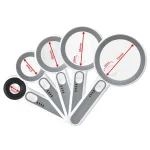 Rechargeable Handheld Magnifier 3 Lighting Modes Illuminated Magnifying Glass with LED Light for Seniors Reading Repair 4