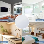 1pc 5m Self-adhesive Wall Trim Line Skirting Border Waterproof Baseboard Wallpaper Sticker For Living Room Home Decoration 5