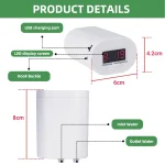 Cheapest Self-Watering Kits Intelligent Drip Irrigation Automatic Watering System Kits Plant Watering Spike Device Water Dripper 5