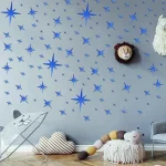 20/42pcs Star Mirror Wall Sticker DIY Acrylic Decal Waterproof Self-adhesive Wallpaper Bedroom Children Room Home Decoration 4