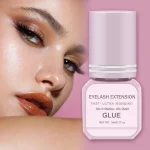 Professional DIY Waterproof Eyelash Extension Glue Quick Drying Strong Hold Long Lasting 14 Days for Home Use Low Smell eyelasah 4