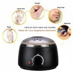 200ML/500ML Wax Heater Warmer Wax Machine for Hair Removal Depilation Wax Dipping Epilator Paraffin Pot Waxing Machine 5