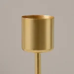 1 Piece Simple Iron Candlestick Candlelight Dinner Table Decoration 6