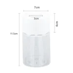 Mini Hydroponic Flower Pot Transparent Soilless Plant Vase for Home Decoration, Imitation Glass Green Plants Pot 6