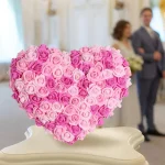 10/20/50Pcs Artificial Foam Rose Flowers PE Fake Flower for Home Room Dceor Wedding Party Halloween Thanksgiving Christmas Decor 5