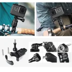 Motorcycle Handlebar Mount Bicycle Holder for GoPro Hero 13 12 11 10 9 8 Insta360 AKASO SJCAM DJI Osmo Action Camera Accessories 4