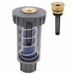 1/2" Thread Pop Up Sprinklers 90/180/360 Degree Automatic Stretching Scattering Sprinkler Garden Lawn Grassland Buried Nozzle 5