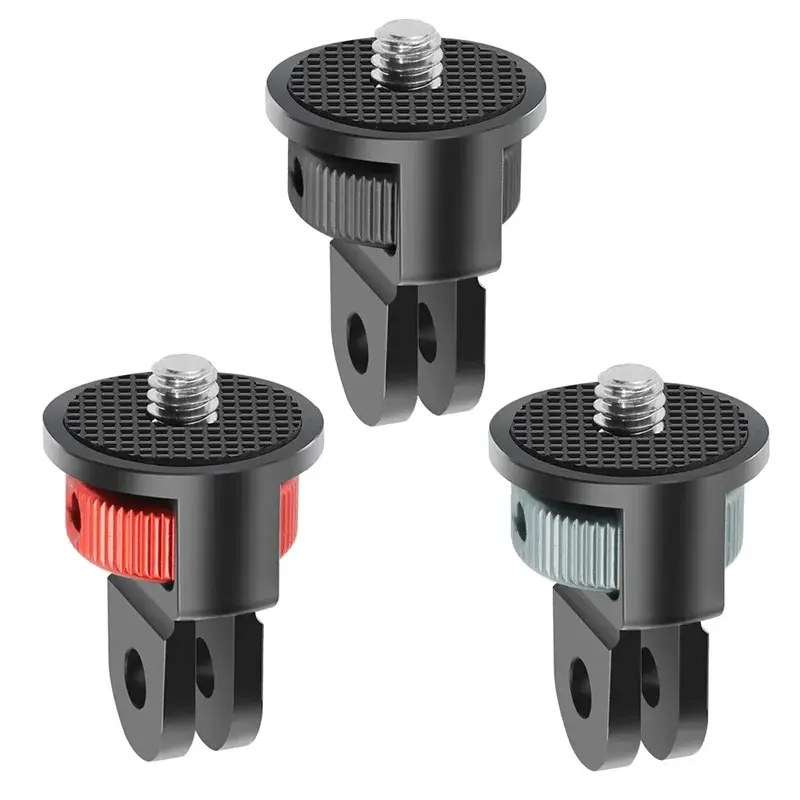 360 Swivel 1/4" Screw Converter Mini Tripod Adapter for GoPro Hero 11 10 8 for Insta360 One X2 X3 R Action Camera Monopod Mount 360 Swivel 1/4" Screw Converter Mini Tripod Adapter for GoPro Hero 11 10 8 for Insta360 One X2 X3 R Action Camera Monopod Mount