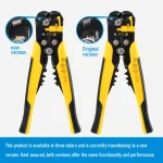 Crimper Cable Cutter Adjustable Automatic Wire Stripper Multifunctional Stripping Crimping Pliers Terminal Hand Tool 6