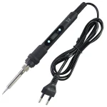 60W 80W Electric Soldering Iron LCD Digital Display Adjustable Temperature Welding Repair Tools 220V / 110V Solder Wire Tips 4