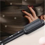 Electric Hair Straightener Brush Professional Fashion Fast Heating Ceramic Hair Straightener 3