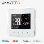 AVATTO WiFi/ZigBee Low Power Battery Smart Thermostat Water Gas Boiler Temperature Controller For Tuya Alexa Google Home Alice