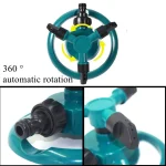 Sprinkler Nozzle 360 Degree Automatic Rotating Water Spray Garden Lawn Automatic Sprinkler Garden Watering Irrigation Supplies 6
