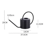 Stainless Steel Watering Can Comfortable Large Capacity Watering Pot Rustproof Leakproof 1.3L Spray Kettle Vegetable Planting 6
