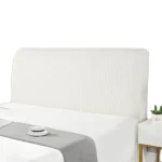 Simple Bedside Cover Elastic Thicken Protection Headboard Case Dust-Proof Nordic Bedroom Bed Cushion Cover House Decoration 2
