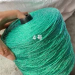 50g/ball Colorful Unique Gold Silver Wool Cotton Metallic Yarn Skein Crochet Thread Glitter Hand-woven Craft Bag Free Shipping 6