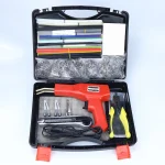 Upgraded 220W / 50W Plastic Welder 2 in 1 Plastic Welding Kit Hot Stapler Soldering Gun Car Bumper Repair Kit for Plastic Repair 6