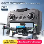 A14 pro Max Drone 8k HD Dual Camera GPS Brushless Optical Flow Obstacle Avoidance 4.5-inch Large Screen Uav Rc 20000m 2026 New 2