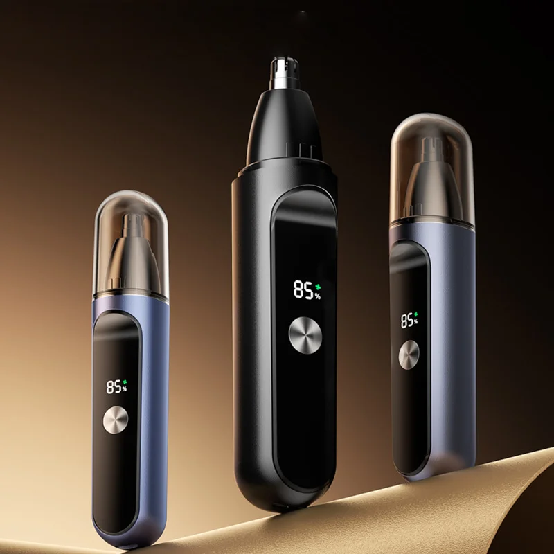 Rechargeable Electric Nose Hair Trimmer Hair Trimmer Nose Hair Remover Scissors Cleaning Tool Men's Shaving Knife Rechargeable Electric Nose Hair Trimmer Hair Trimmer Nose Hair Remover Scissors Cleaning Tool Men's Shaving Knife