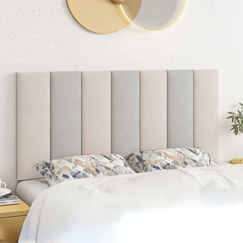 Bed Headboards 135 90 145 150 160 180cm In Wood Adhesive Modern Cabecero Head Board Tete De Lit Anti-collision Wall Panels Bed Headboards 135 90 145 150 160 180cm In Wood Adhesive Modern Cabecero Head Board Tete De Lit Anti-collision Wall Panels