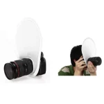 Universal Photography Flash Lens Diffuser Reflector Flash Diffuser Softbox For DSLR SLR Camera Lenses
