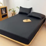 Waterproof Mattress Covers Fitted Sheets Bed Bedspreads Fabric Thick Mattress Protector for Single Double King Queen Size Beds 6