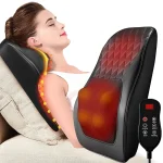 Back Massager Neck Massager with Heat 3D Kneading Massage Pillow for Relax Neck Back Shoulder Legs Gifts for Men Women Mom Dad