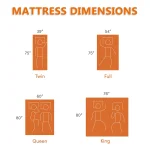 Queen Size Mattress, Memory Foam Mattress，Medium Firm  with Bamboo Cool & Washable Cover - CertiPUR-US Certified for Support 2