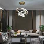 French luxury crystal chandeliers Hall living room Led ceiling lamp pendant ceiling light Room Kitchen Dining table decoration ﻿ 5