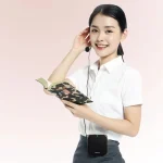Headworn Microphone Loudspeaker Voice Amplifier Recorder Mic Speaker Audio Mini Wired Mikrofon Mike Sound Battery Kit Headset 2