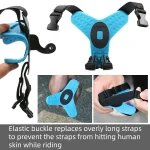 Motorcycle Helmet Chin Strap Mount Holder for GoPro Hero 13 12 11 10 9 8 AKASO SJCAM insta360 DJI OSMO Action Camera Accessories 4