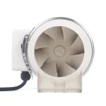 HF-100P 110V 35W Radiator Fan Radiator Ventilator Exhaust Ventilation Fan Air Duct Fan Duct Ventilation Fan for Home, Kitchen 4