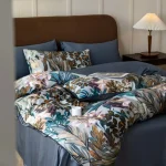 Svetanya Print Egyptian Cotton Bedding Set Queen King Ru Full Double Size Bedlinens Sheet Duvet Cover Set 4