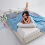 Cooling Silk Summer Quilt – Machine Washable Air Conditioning Blanket for Single & Double Beds, Ultra-Cool Comfort 4