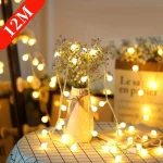 10M USB/Battery Power Ball LED String Lights Garland Lights  Outdoor  Lamp Wedding Garden Fairy Lights Christmas Decoration 5