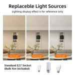 LED Outdoor Wall Lights E27 Up Down Exterior Wall Sconce IP65 Waterproof Led Sconce Lamp for Porch Front Door Garden Wall Lamp 3