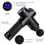 Fascial Massage Gun Electric Percussion Pistol Massager Body Neck Back Deep Tissue Muscle Relaxation Pain Relief Fitness 4