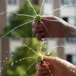 5-30M Garden 1/4'' Hose Drip Irrigation Kit Automatic Watering System Adjustable Portable Water Saving Greenhouse Plant Flower 4
