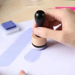 Mini Distress Stamping Tools For Card Making Pad Ink Sanding Disks Medium-Grit Sandpaper For Scrapbooking Craft Card 5